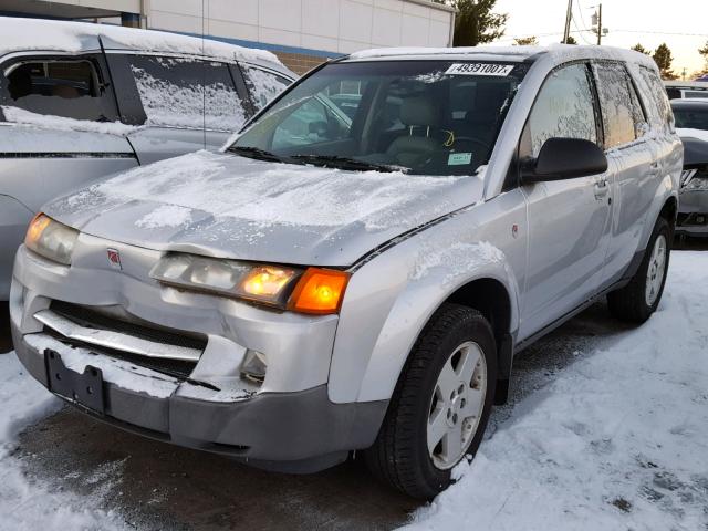 5GZCZ53414S877264 - 2004 SATURN VUE SILVER photo 2