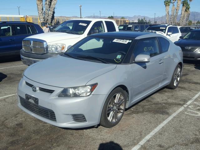JTKJF5C71B3019837 - 2011 TOYOTA SCION TC 灰色 照片 2