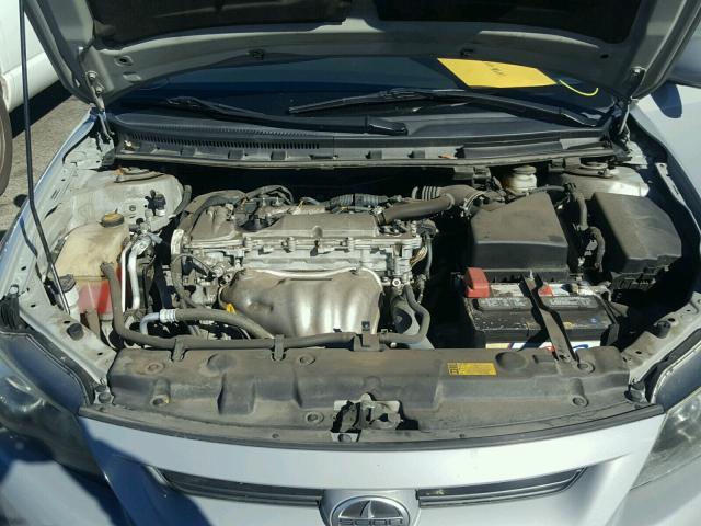 JTKJF5C71B3019837 - 2011 TOYOTA SCION TC 灰色 照片 7
