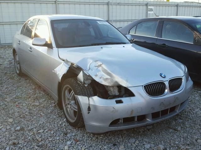 WBANE73527CM56935 - 2007 BMW 530 I SILVER photo 1