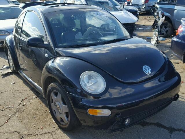 3VWCB21C91M444209 - 2001 VOLKSWAGEN NEW BEETLE 黑色 照片 1