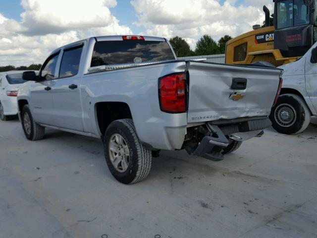 3GCPCREH1EG259088 - 2014 CHEVROLET SILVERADO SILVER photo 3