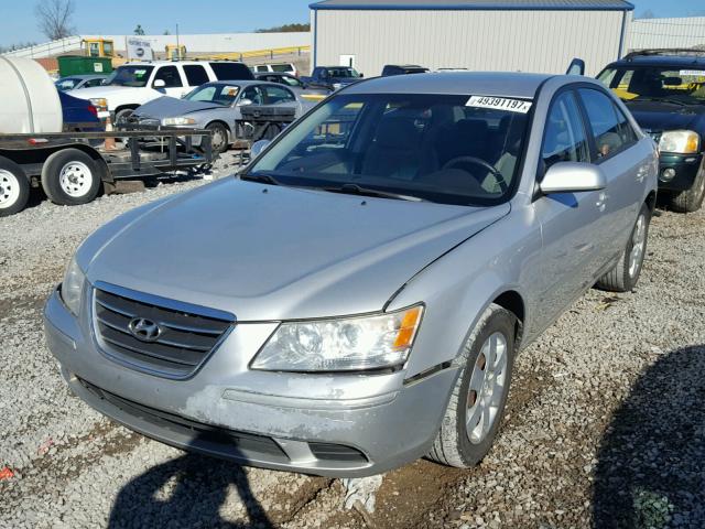 5NPET46C19H544206 - 2009 HYUNDAI SONATA GLS SILVER photo 2