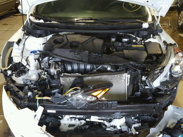 KNAFK5A89G5658321 - 2016 KIA FORTE LX WHITE photo 7