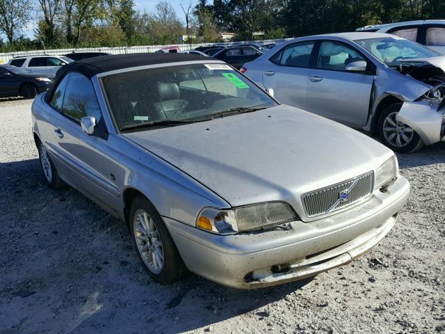 YV1NC56D3YJ014379 - 2000 VOLVO C70 TURBO GRAY photo 1