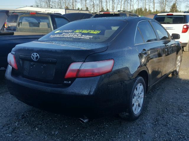 4T1BE46K67U546326 - 2007 TOYOTA CAMRY NEW BLACK photo 4