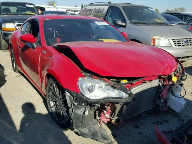 JF1ZNAA16D2724250 - 2013 TOYOTA SCION FR-S RED photo 1