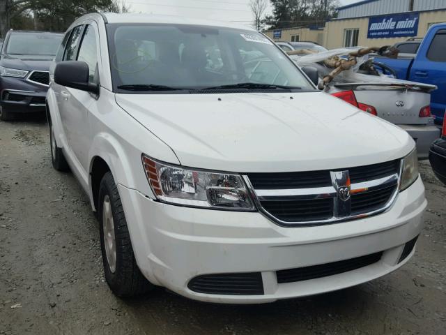 3D4PG4FB4AT231002 - 2010 DODGE JOURNEY SE WHITE photo 1