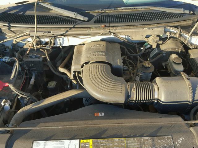 2FTRF18W93CA96129 - 2003 FORD F150 WHITE photo 7