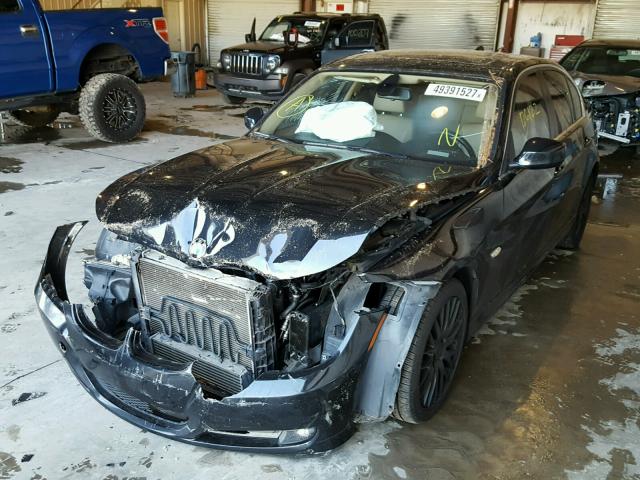 WBAPN7C58BA782087 - 2011 BMW 335 D BLACK photo 2