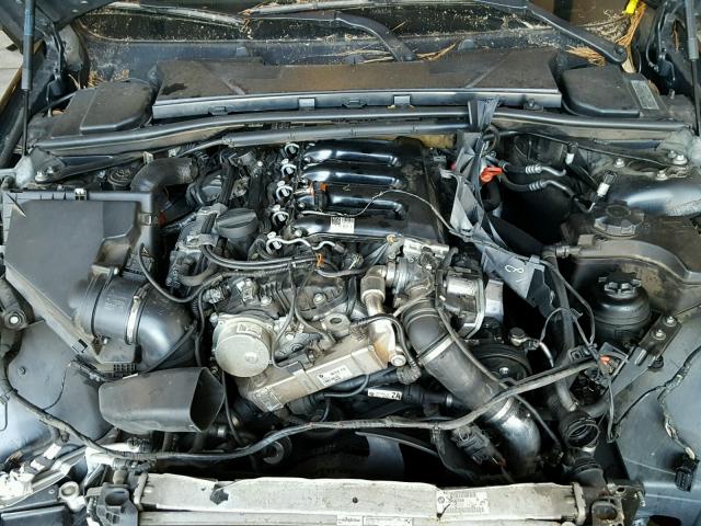 WBAPN7C58BA782087 - 2011 BMW 335 D BLACK photo 7