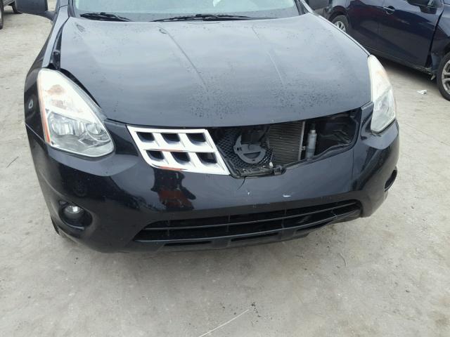 JN8AS5MT6CW251935 - 2012 NISSAN ROGUE S BLACK photo 9