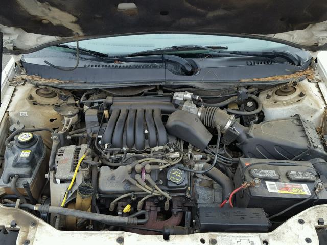 1FAFP53U13A126258 - 2003 FORD TAURUS SE WHITE photo 7