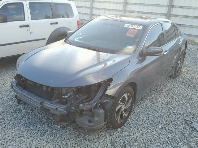 1HGCR2F32GA072937 - 2016 HONDA ACCORD LX SILVER photo 2