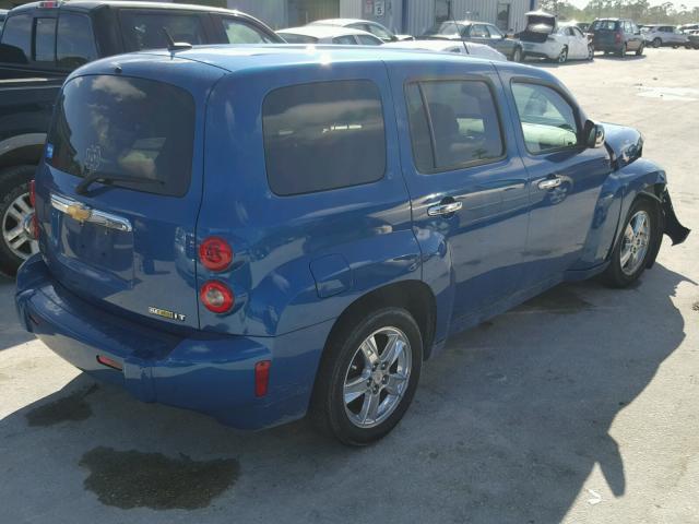 3GNCA23B89S561174 - 2009 CHEVROLET HHR LT BLUE photo 4