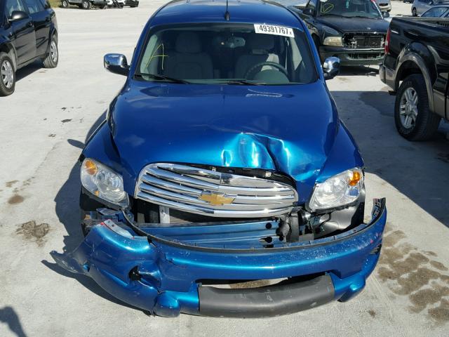 3GNCA23B89S561174 - 2009 CHEVROLET HHR LT BLUE photo 9