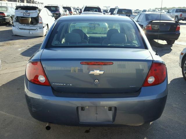 1G1AK55F067829216 - 2006 CHEVROLET COBALT LS BLUE photo 9