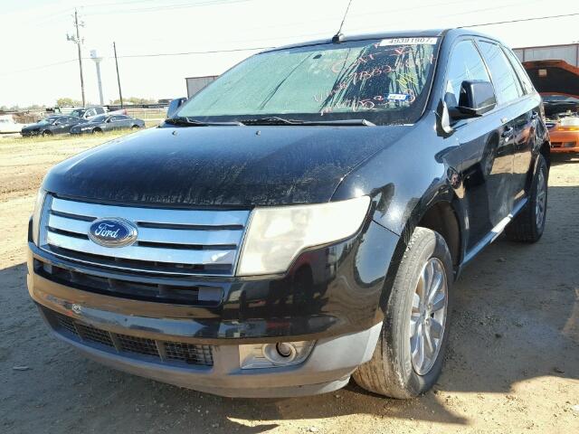 2FMDK39C57BB29804 - 2007 FORD EDGE SEL P BLACK photo 2