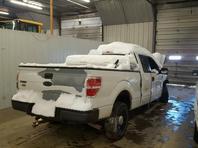 1FTRX12W99KC64099 - 2009 FORD F150 SUPER WHITE photo 4