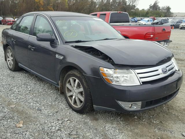 1FAHP24W08G136047 - 2008 FORD TAURUS SEL GRAY photo 1