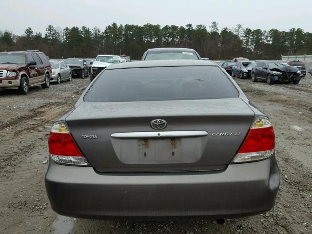 4T1BE32KX6U652597 - 2006 TOYOTA CAMRY LE GRAY photo 9