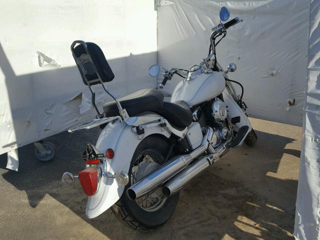 JYAVM01E47A101708 - 2007 YAMAHA XVS650 WHITE photo 4