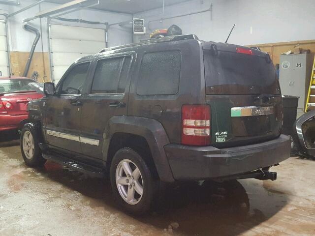 1J4PN5GK6AW138591 - 2010 JEEP LIBERTY LI GRAY photo 3