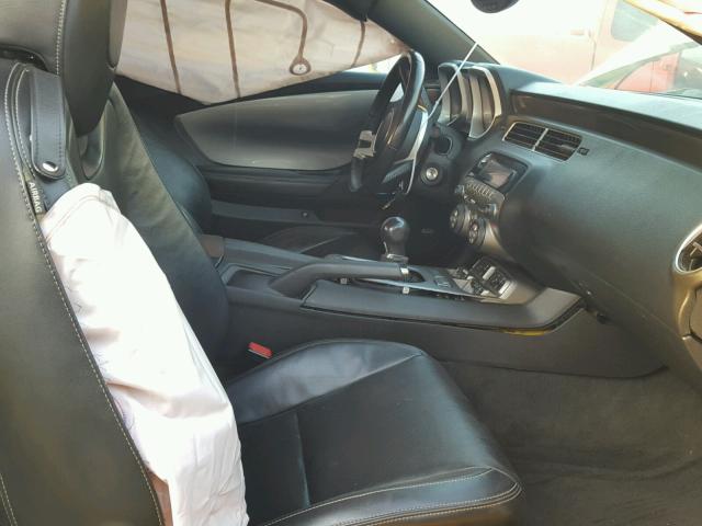 2G1FT1EW3A9116815 - 2010 CHEVROLET CAMARO SS Amarillo foto 5