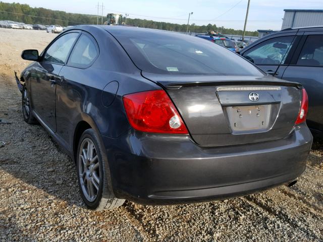 JTKDE177070217563 - 2007 TOYOTA SCION TC 灰色 照片 3
