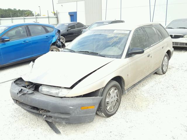 1G8ZH8282TZ312784 - 1996 SATURN SW1 GOLD photo 2