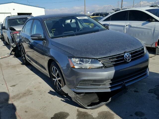 3VWDB7AJ9HM347621 - 2017 VOLKSWAGEN JETTA SE GRAY photo 1