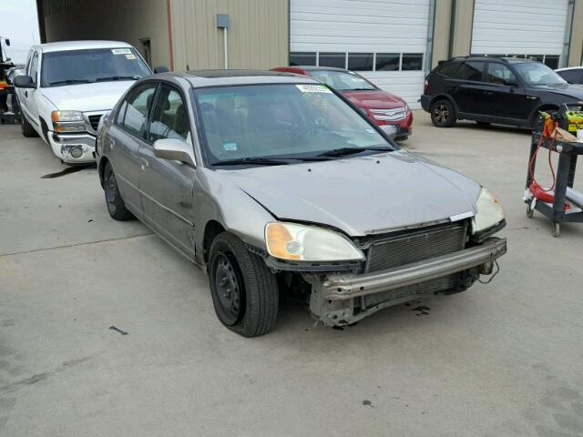 1HGES26883L005573 - 2003 HONDA CIVIC EX BROWN photo 1