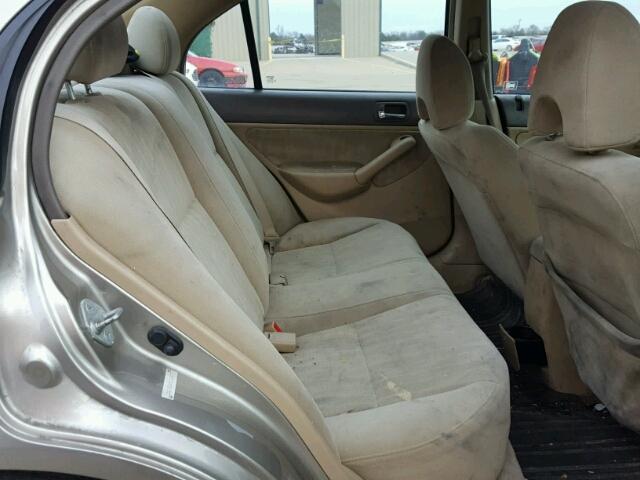 1HGES26883L005573 - 2003 HONDA CIVIC EX BROWN photo 6