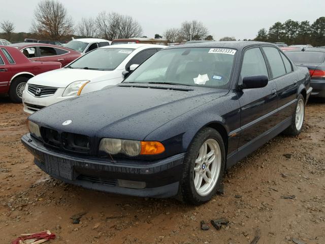 WBAGG834XYDN79992 - 2000 BMW 740 I AUTO BLUE photo 2