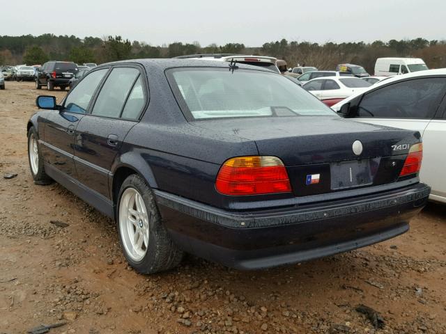 WBAGG834XYDN79992 - 2000 BMW 740 I AUTO BLUE photo 3