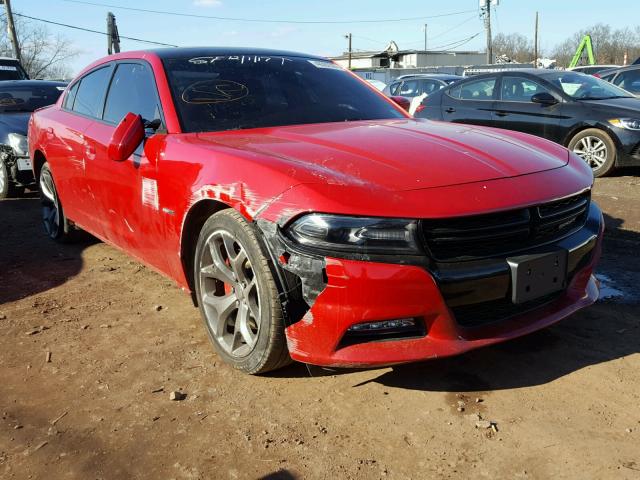 2C3CDXCT9GH247348 - 2016 DODGE CHARGER R/ RED photo 1