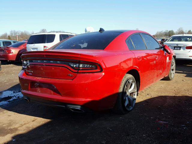 2C3CDXCT9GH247348 - 2016 DODGE CHARGER R/ RED photo 4