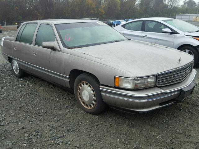 1G6KD52Y8TU310619 - 1996 CADILLAC DEVILLE GRAY photo 1