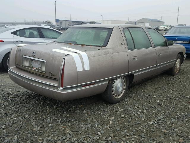 1G6KD52Y8TU310619 - 1996 CADILLAC DEVILLE GRAY photo 4