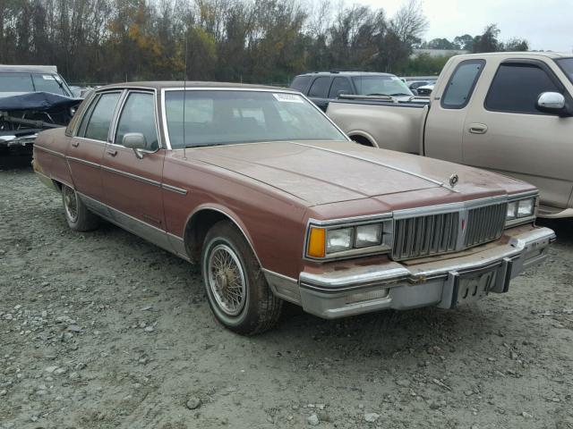 1G2BT69Y5GX258029 - 1986 PONTIAC PARISIENNE MAROON photo 1