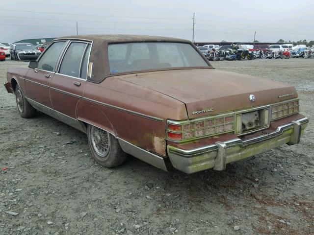 1G2BT69Y5GX258029 - 1986 PONTIAC PARISIENNE MAROON photo 3