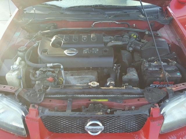 3N1AB51D02L703913 - 2002 NISSAN SENTRA SE- RED photo 7