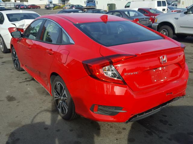 2HGFC1F32GH642624 - 2016 HONDA CIVIC EX RED photo 3