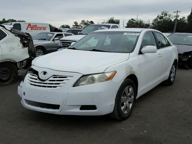 4T1BE46K07U710220 - 2007 TOYOTA CAMRY NEW WHITE photo 2