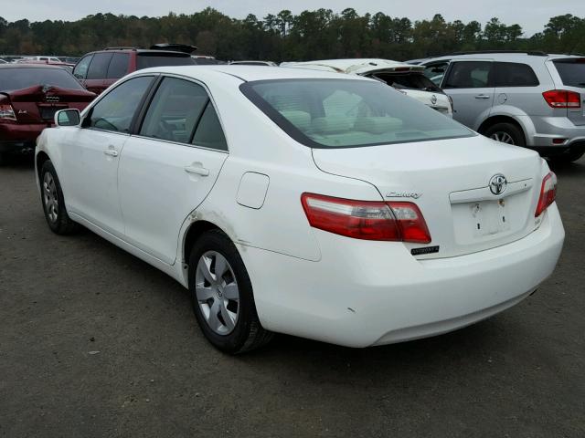 4T1BE46K07U710220 - 2007 TOYOTA CAMRY NEW WHITE photo 3