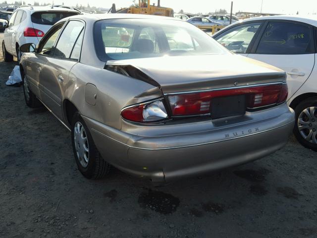 2G4WS52J1Y1183010 - 2000 BUICK CENTURY CU GOLD photo 3