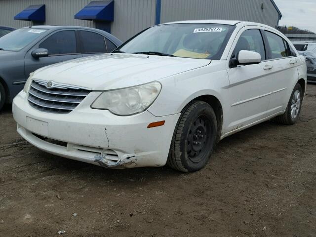 1C3LC46K77N502817 - 2007 CHRYSLER SEBRING WHITE photo 2