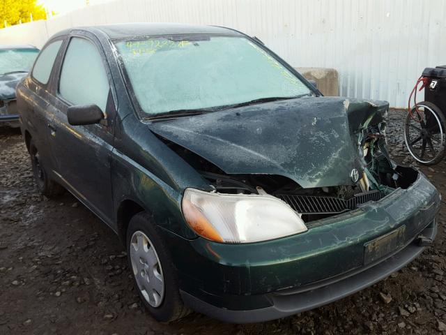 JTDAT123320216078 - 2002 TOYOTA ECHO GREEN photo 1