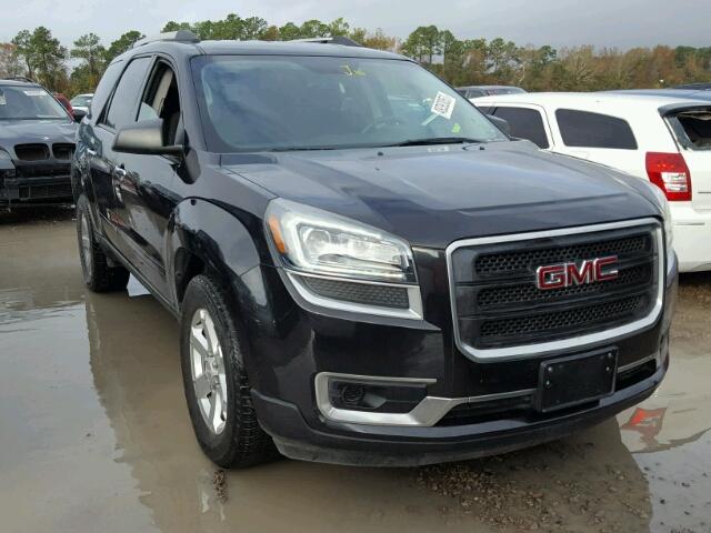 1GKKRPKD7FJ172377 - 2015 GMC ACADIA SLE BLACK photo 1