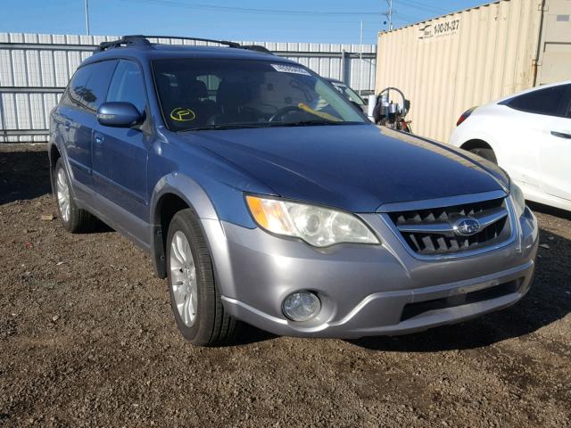 4S4BP85C694328370 - 2009 SUBARU OUTBACK 3. BLUE photo 1